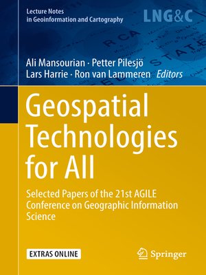 cover image of Geospatial Technologies for All
